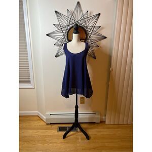 ASOS Blue Flowy Summer Top